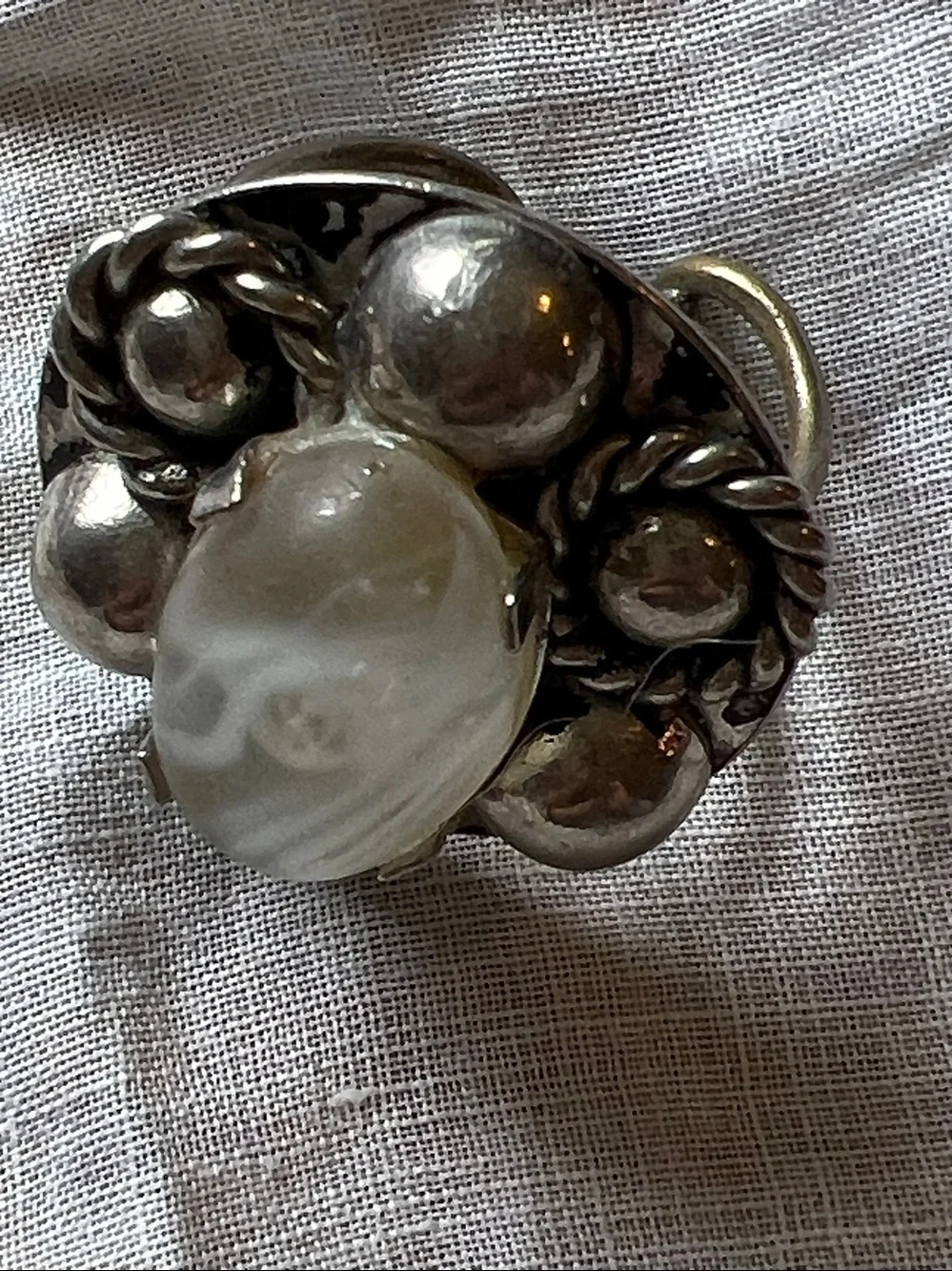 Vintage Mexican Silver Ring for repair